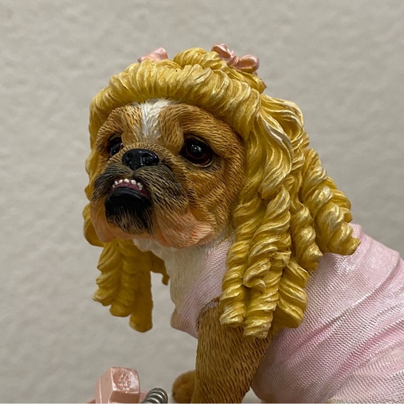 2005 Zelda Wisdom 16615 Westland “Calling All Princesses” Bulldog Dog Figurine - Picture 6 of 16